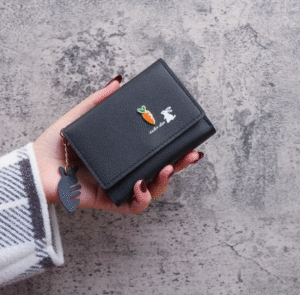 black small wallet carrot logo yaounde