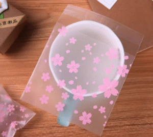 petal plastic bag, decorative cute packaging bag yaounde