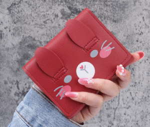 cute kawaii kitten wallet no zipper for women Yaounde Cameroon